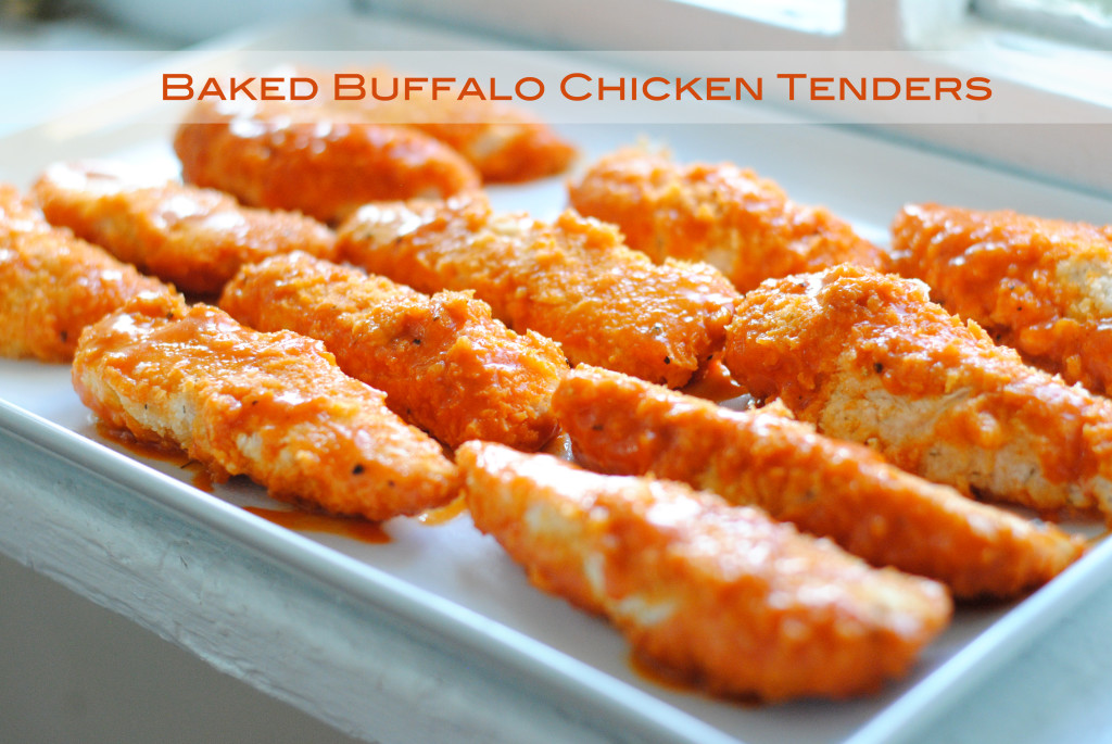 Baked Buffalo Chicken Fingers