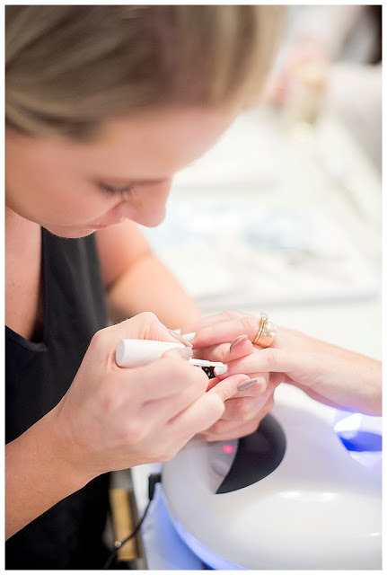 woman in nail spa for #TBSCon Preparations