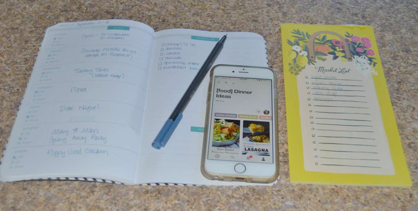 How I Meal Plan Each Week