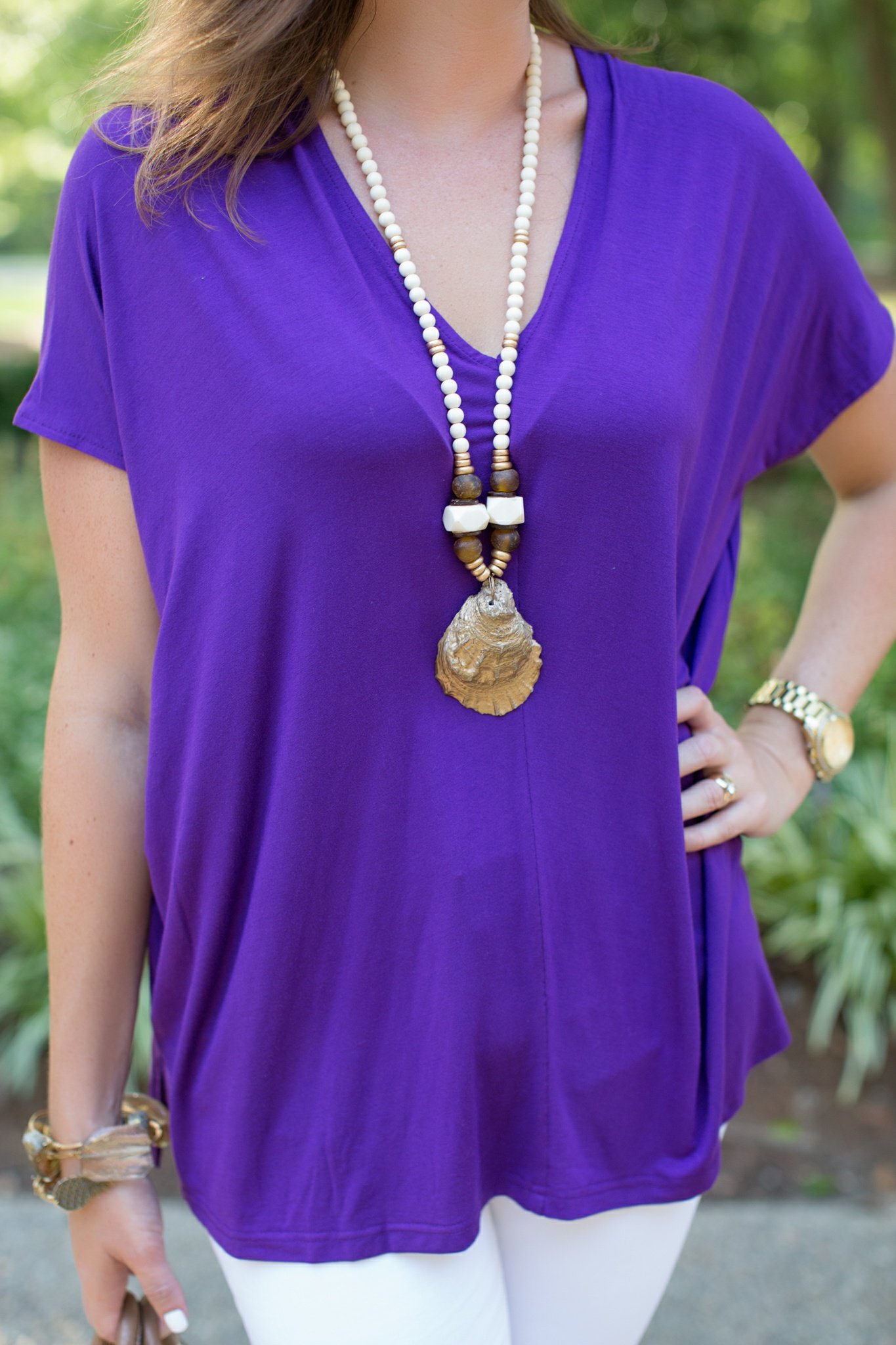 Purple & Gold for Fall