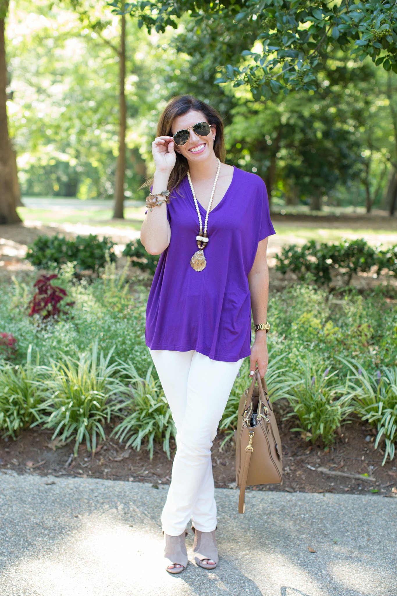 Purple & Gold for Fall