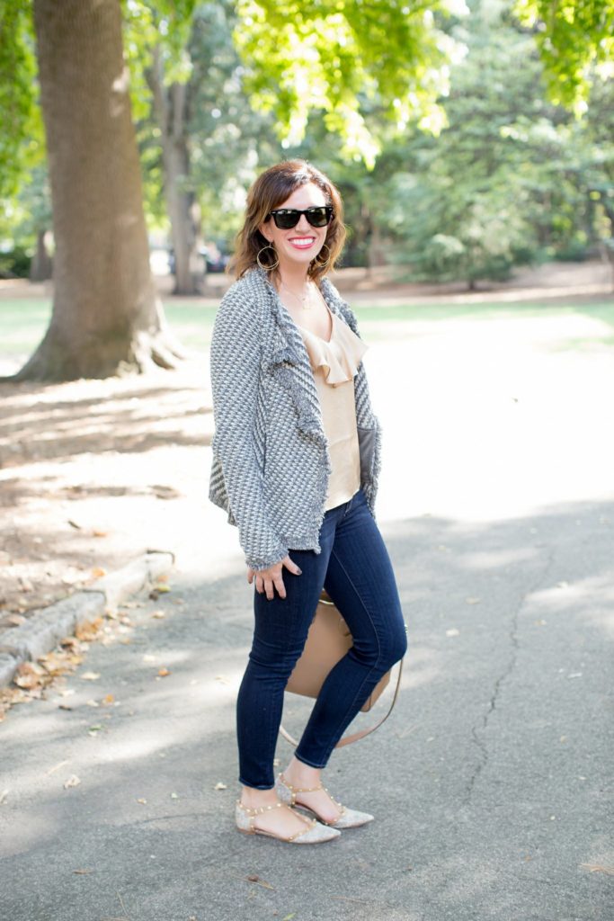 Silver, Gold, and a Tweed Jacket for Fall