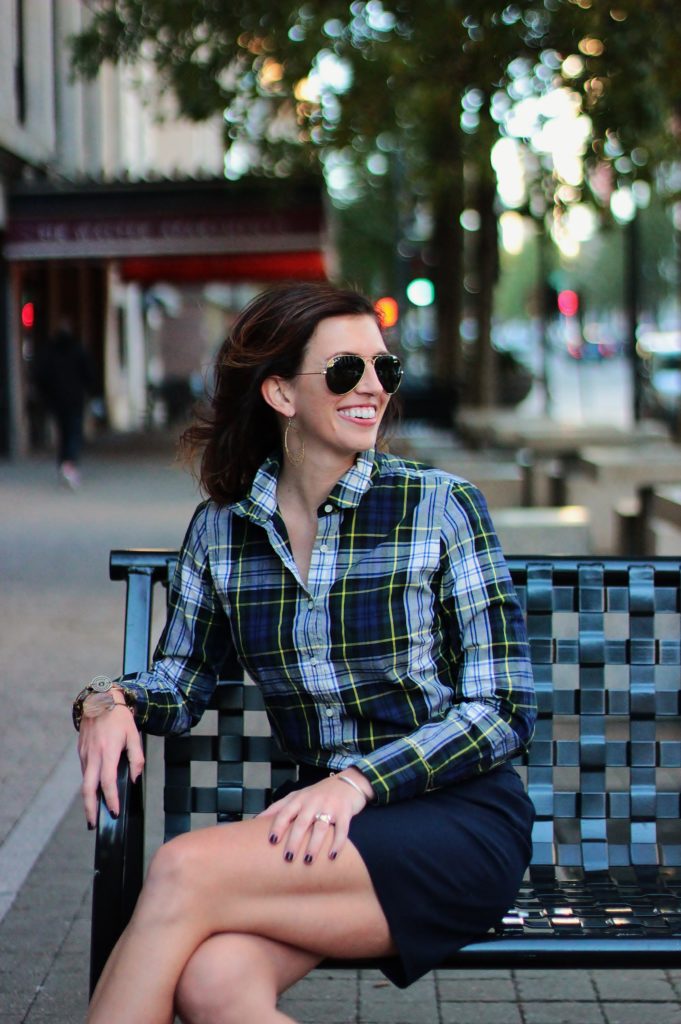 Plaid, Wool, and Slouchy Suede