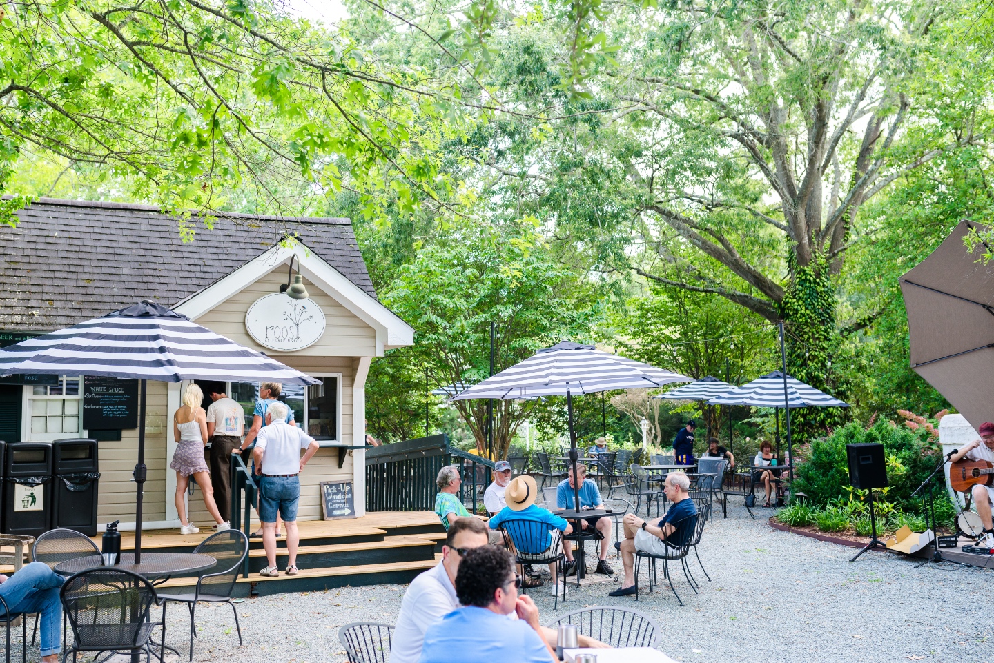 Roost Beer Garden Fearrington House Inn Roost Beer Garden