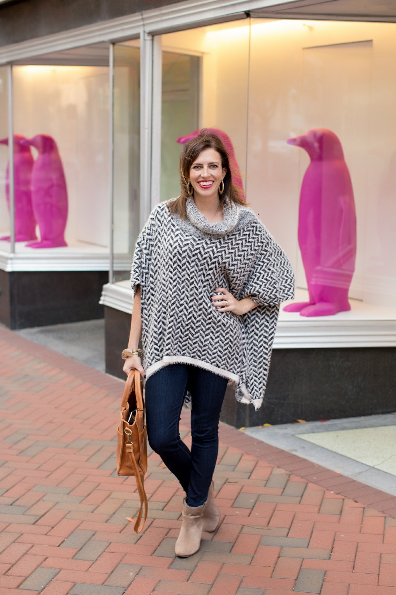 Cowl Neck Sweater for Exploring 21c Museum Hotel