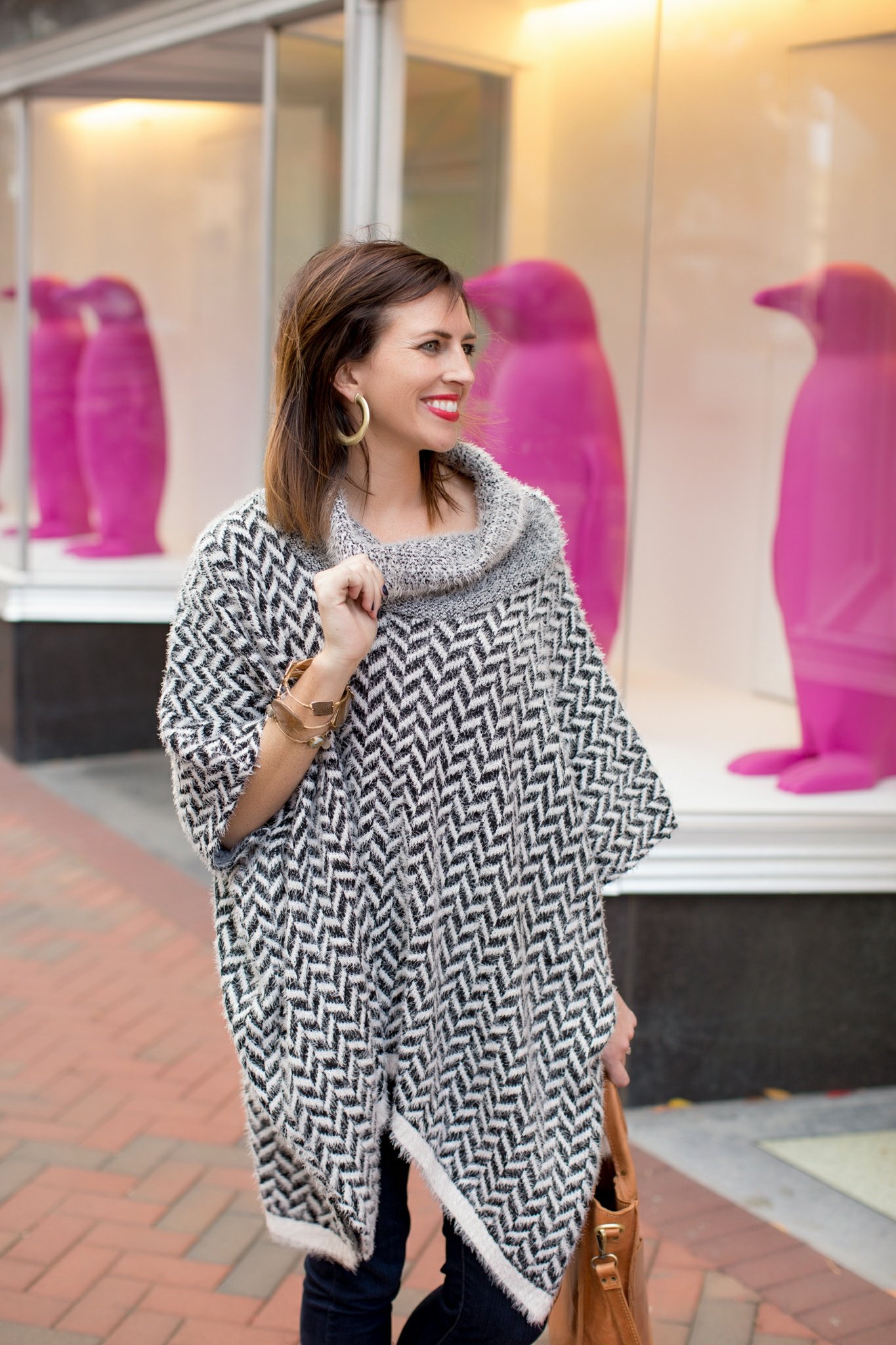 Cowl Neck Sweater for Exploring 21c Museum Hotel
