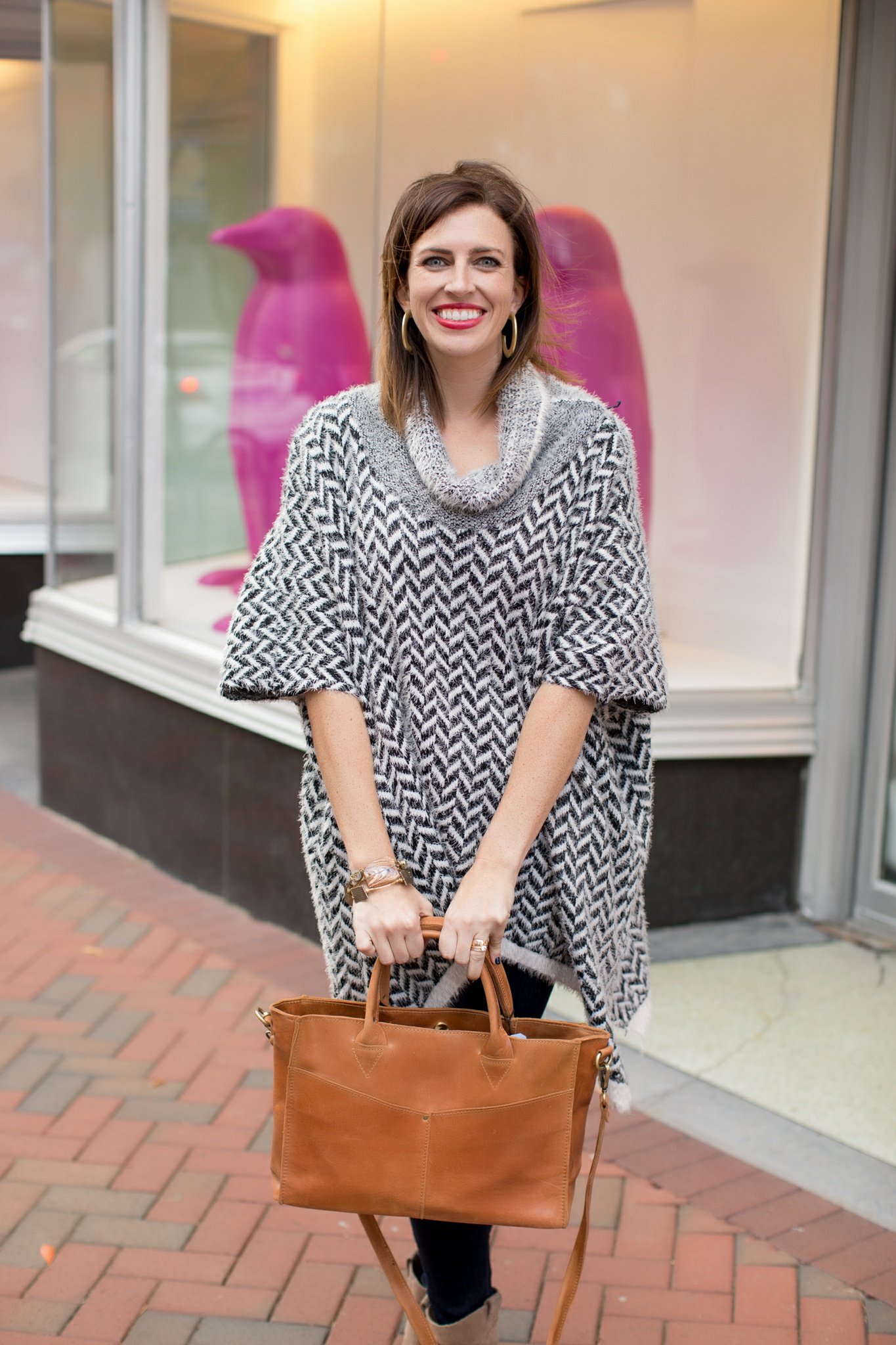 Cowl Neck Sweater for Exploring 21c Museum Hotel