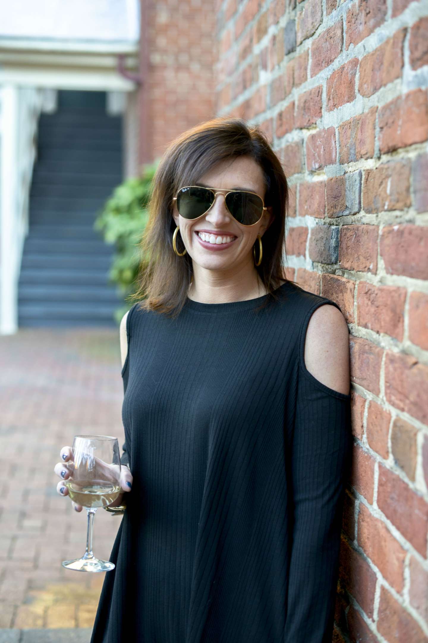 Cold Shoulder Dress for Max's on Broad - I'm Fixin' To - @mbg0112