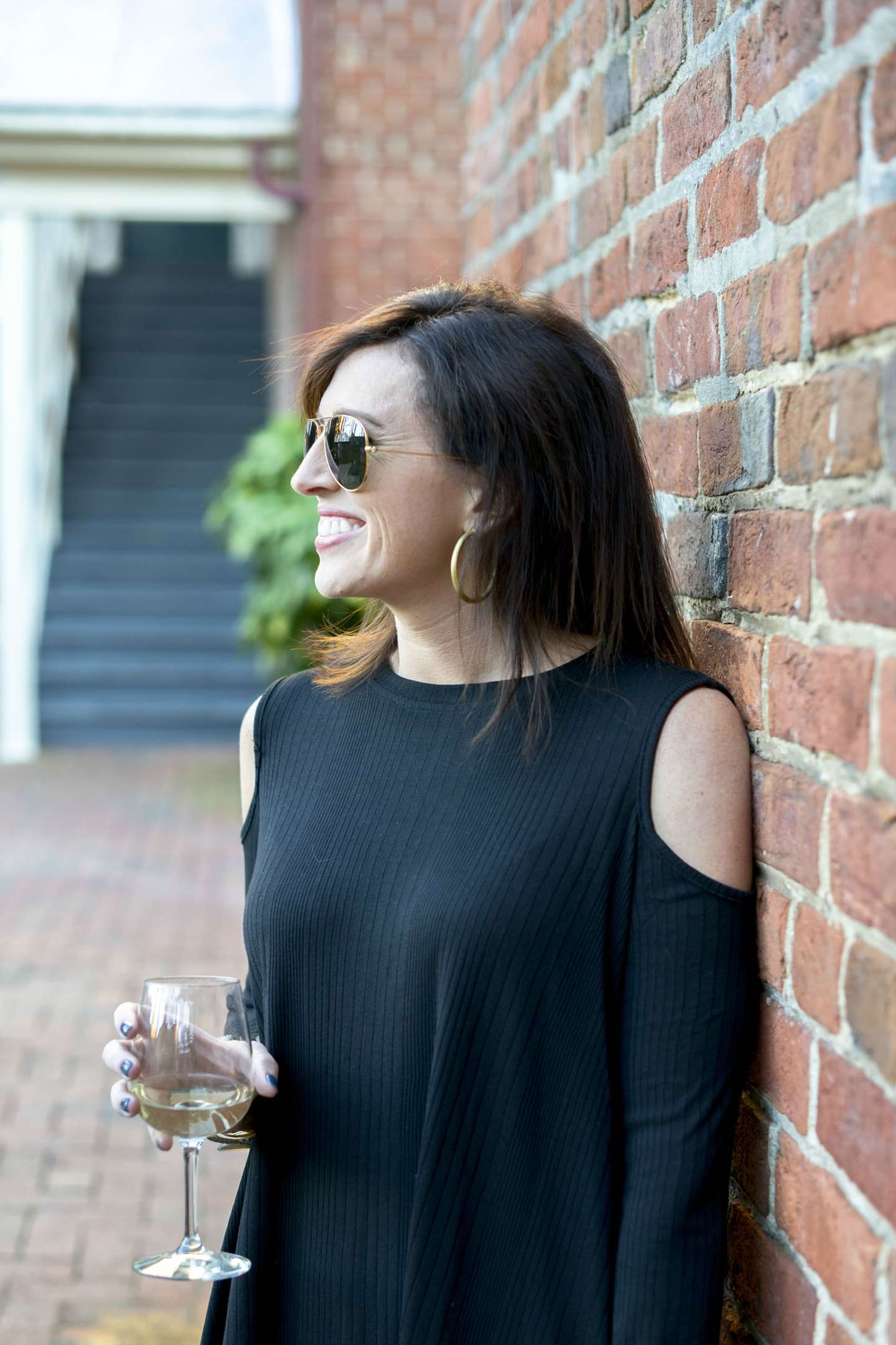 Cold Shoulder Dress for Max's on Broad - I'm Fixin' To - @mbg0112