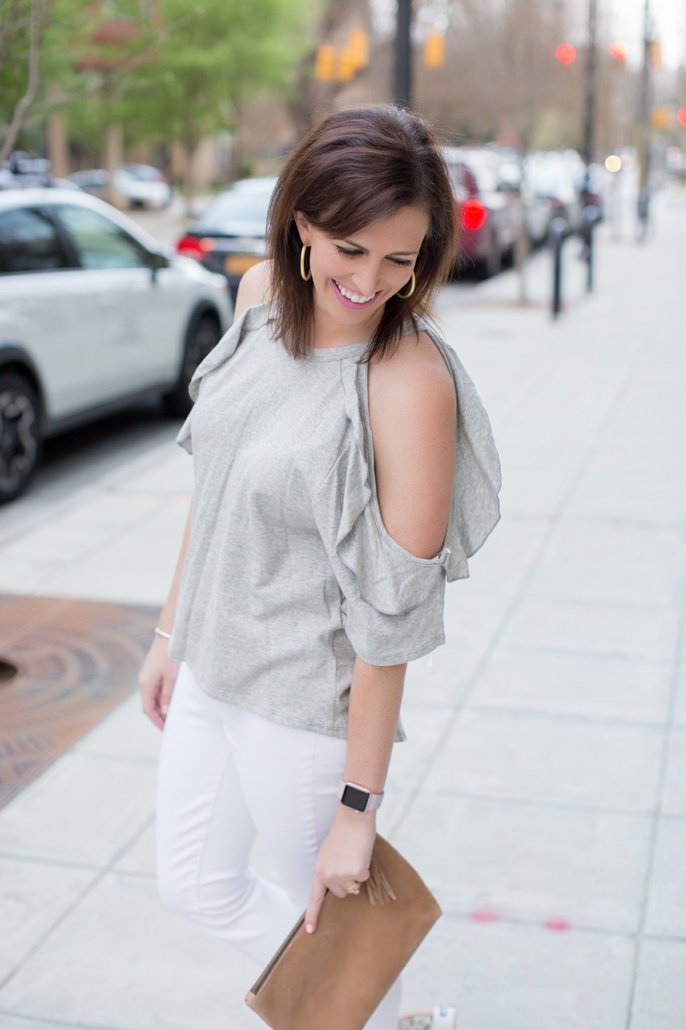Cold Shoulder + Ruffles - I'm Fixin' To - @mbg0112