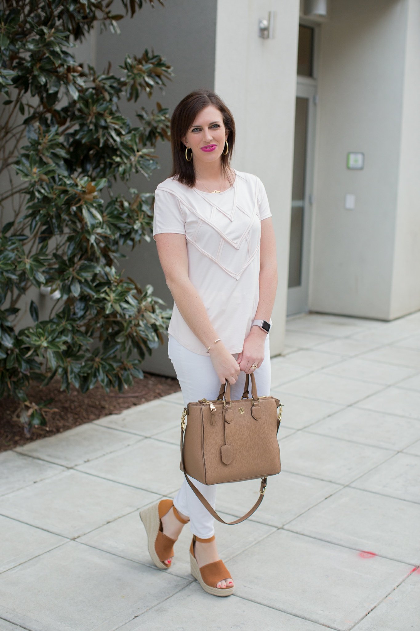 My Favorite Pink Top Styled Two Ways - I'm Fixin' To - @mbg0112