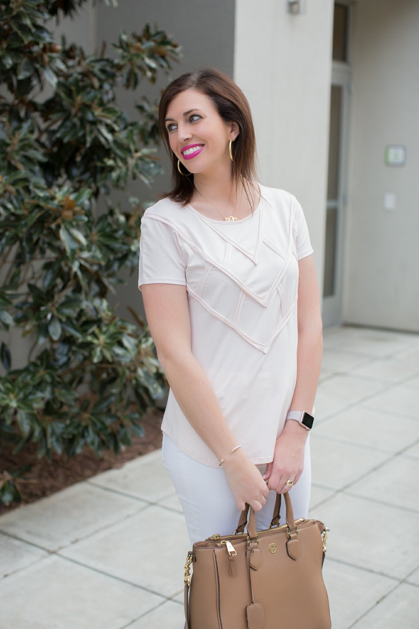 My Favorite Pink Top Styled Two Ways - I'm Fixin' To - @mbg0112