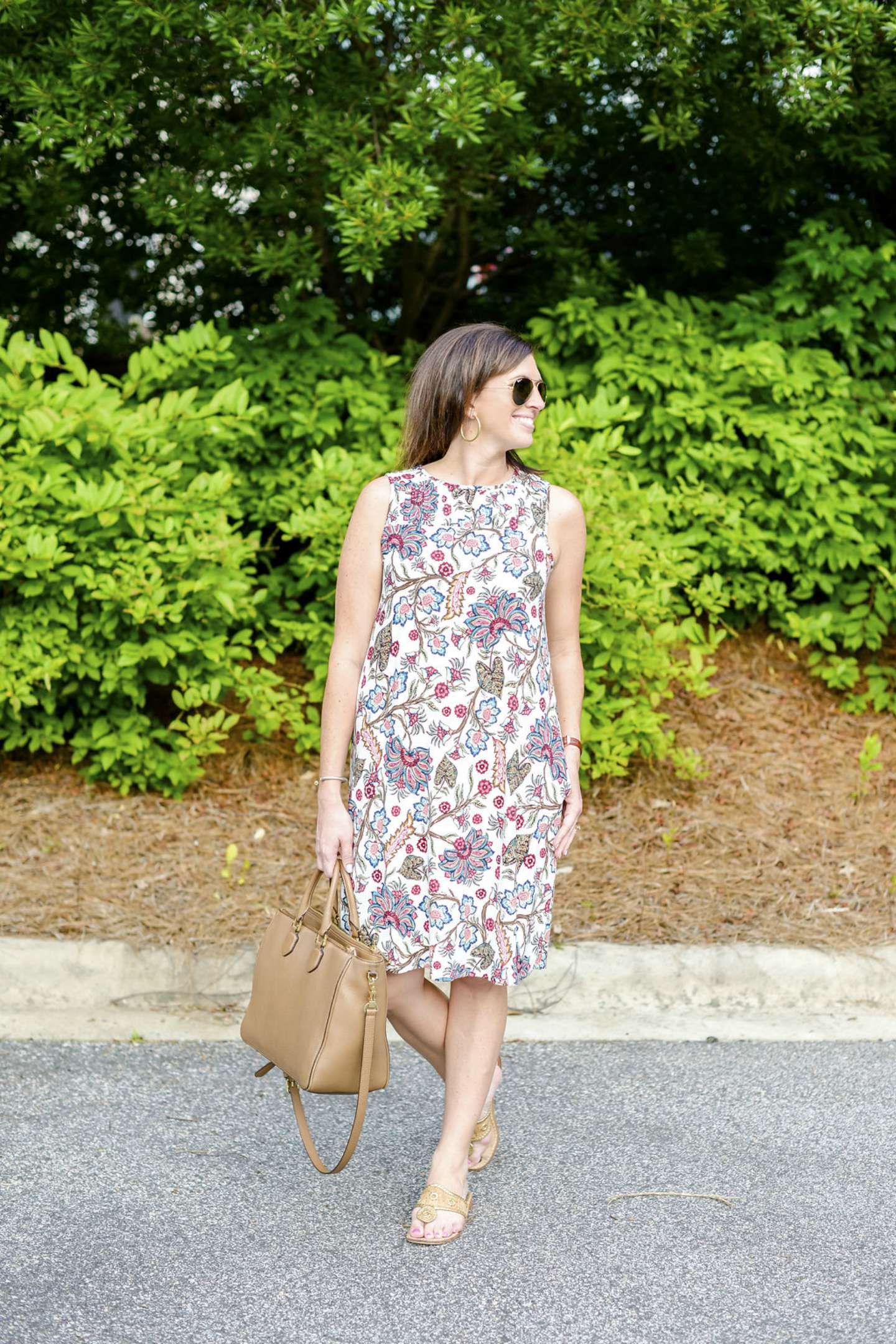 J. Jill Floral Dress for Now Through Fall - @mbg0112 - I'm Fixin' To