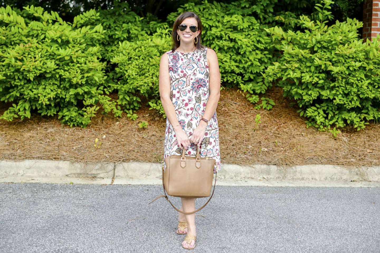 J. Jill Floral Dress for Now Through Fall - @mbg0112 - I'm Fixin' To