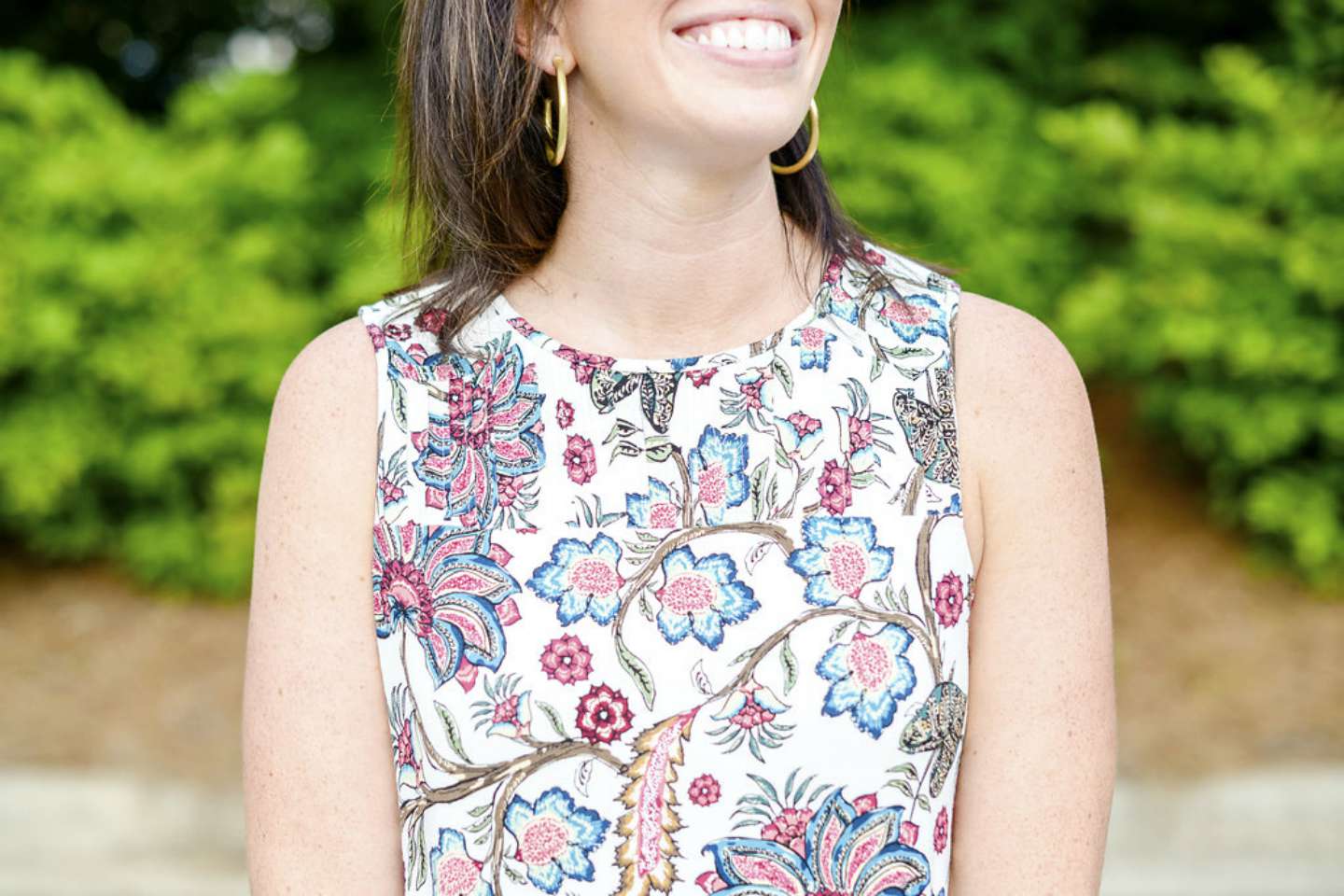 J. Jill Floral Dress for Now Through Fall - @mbg0112 - I'm Fixin' To