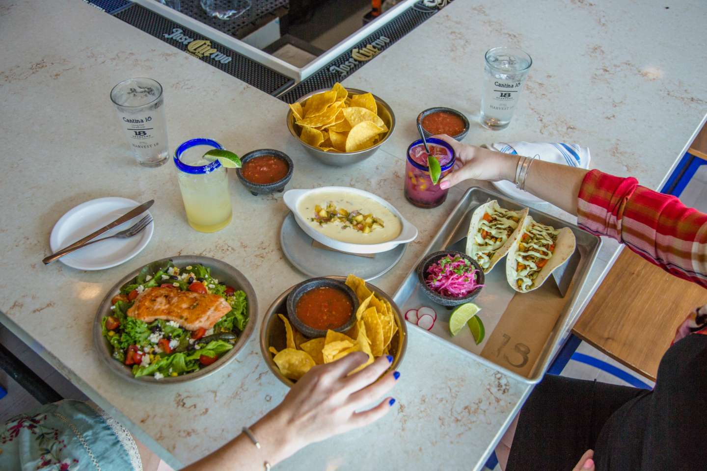 Cantina 18 in Cameron Village for a Girls' Day Out - I'm Fixin' To - @mbg0112