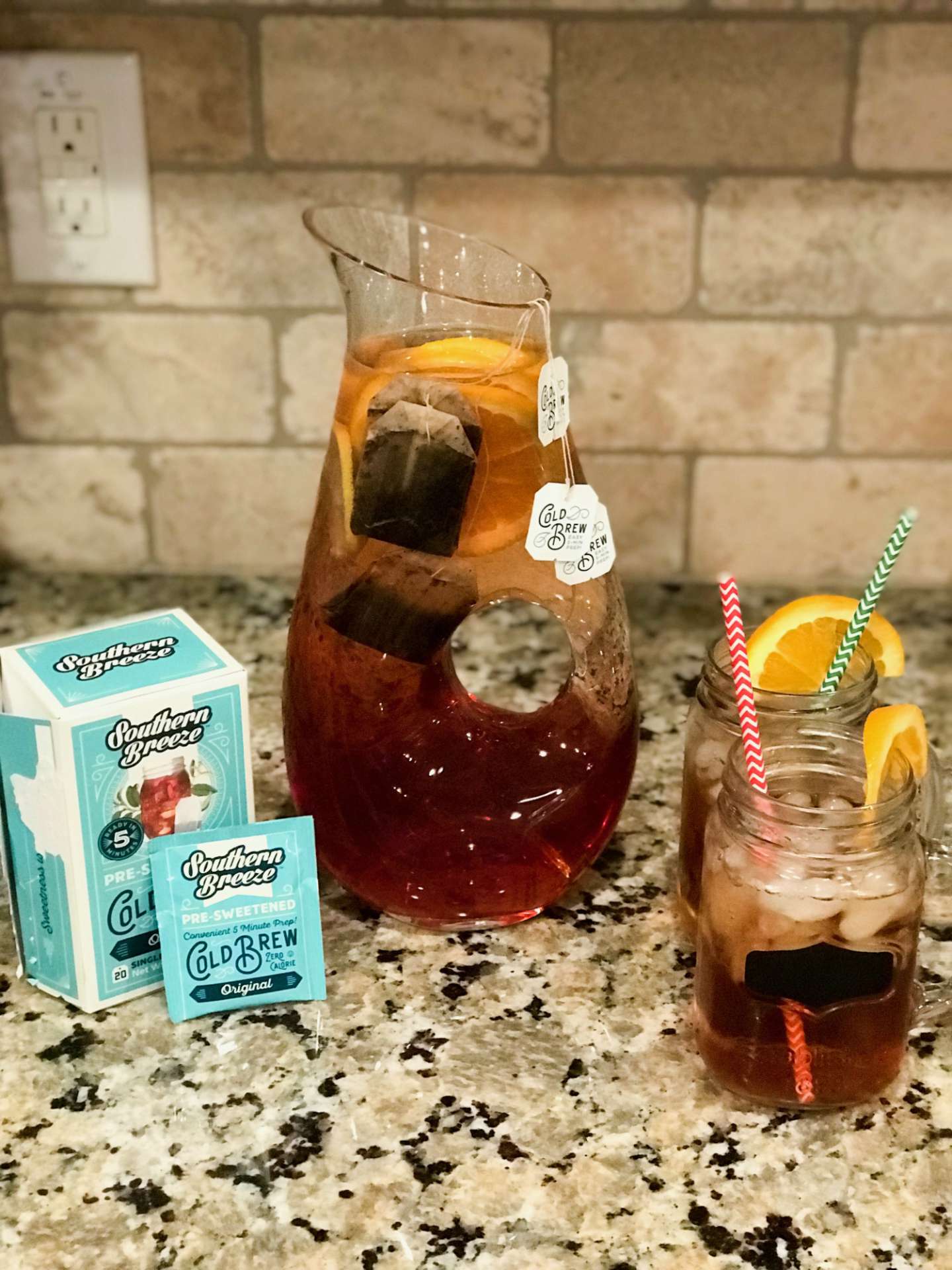 Cranberry Citrus Tea Featuring Southern Breeze Cold Brew - I'm Fixin' To - @mbg0112