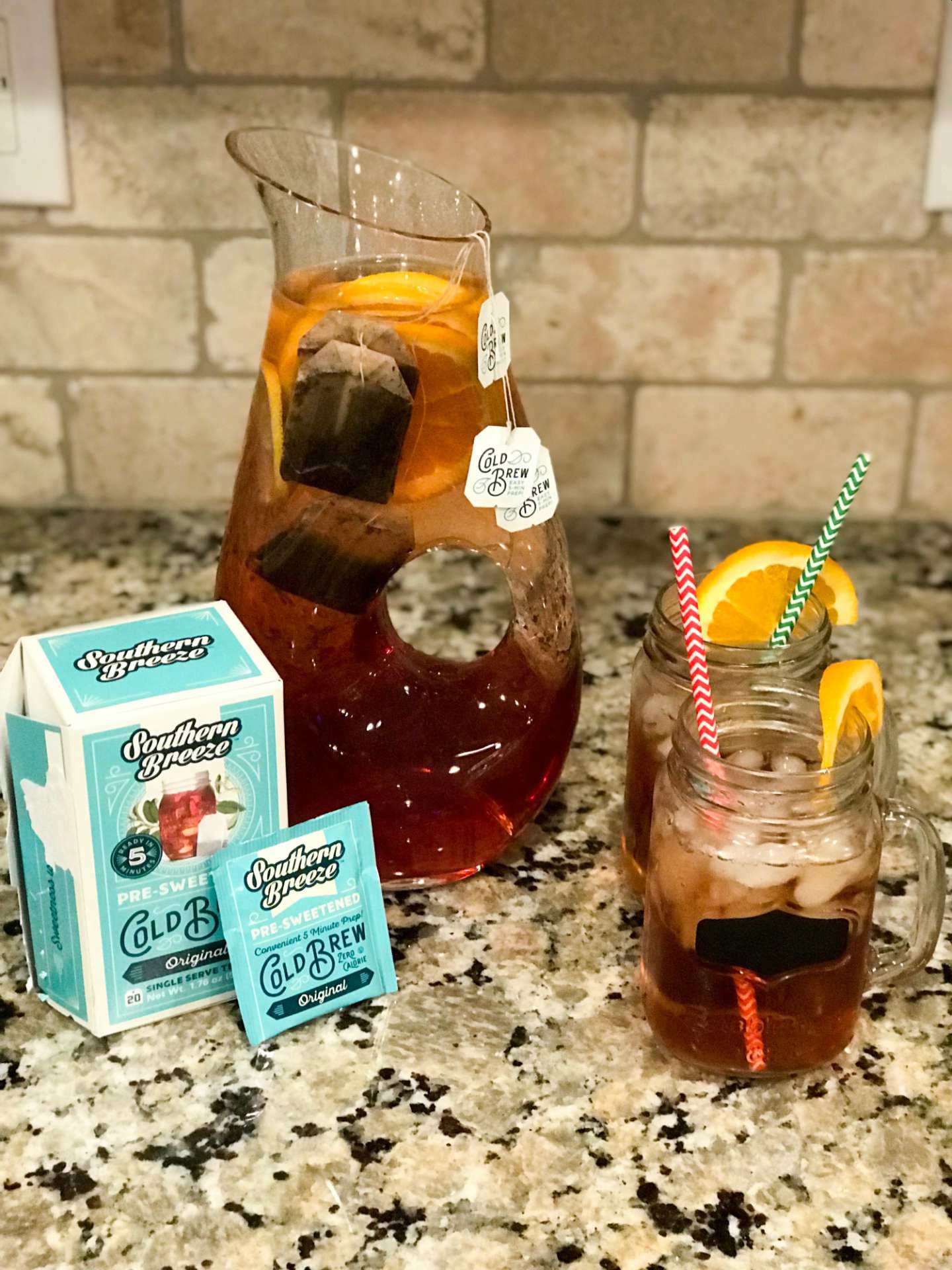 Cranberry Citrus Tea Featuring Southern Breeze Cold Brew - I'm Fixin' To - @mbg0112