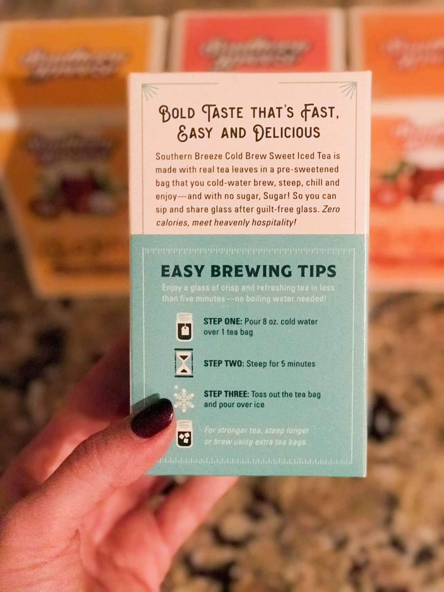 Cranberry Citrus Tea Featuring Southern Breeze Cold Brew - I'm Fixin' To - @mbg0112