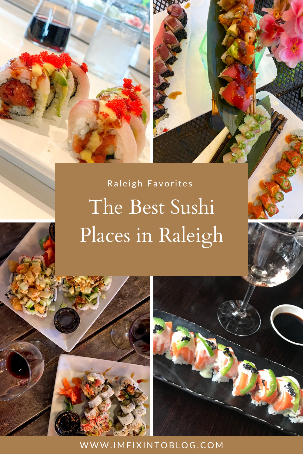 The Best Sushi in Raleigh featured by top NC blogger, I'm Fixin' To