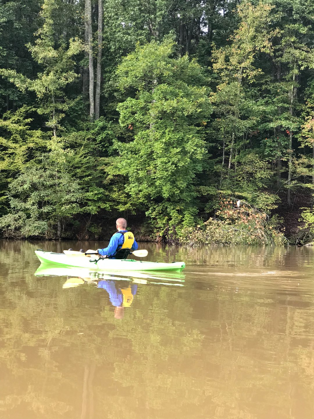 North Carolina Favorite: Kayaking Lake Brandt with REI - I'm Fixin' To - @mbg0112