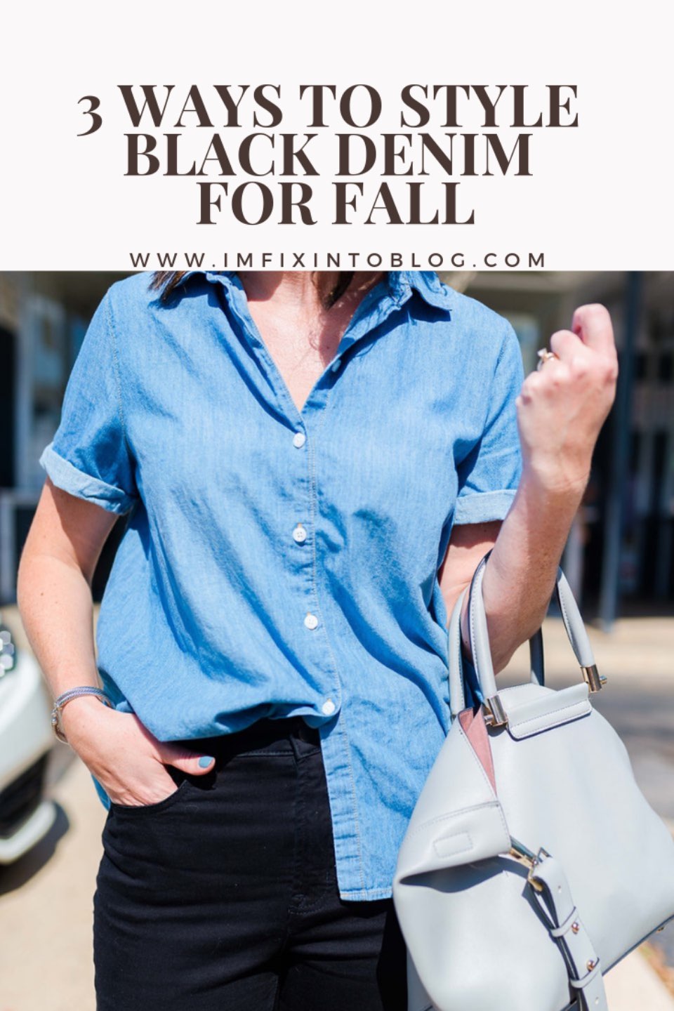 3 Ways to Style Black Denim for Fall - I'm Fixin' To - @mbg0112