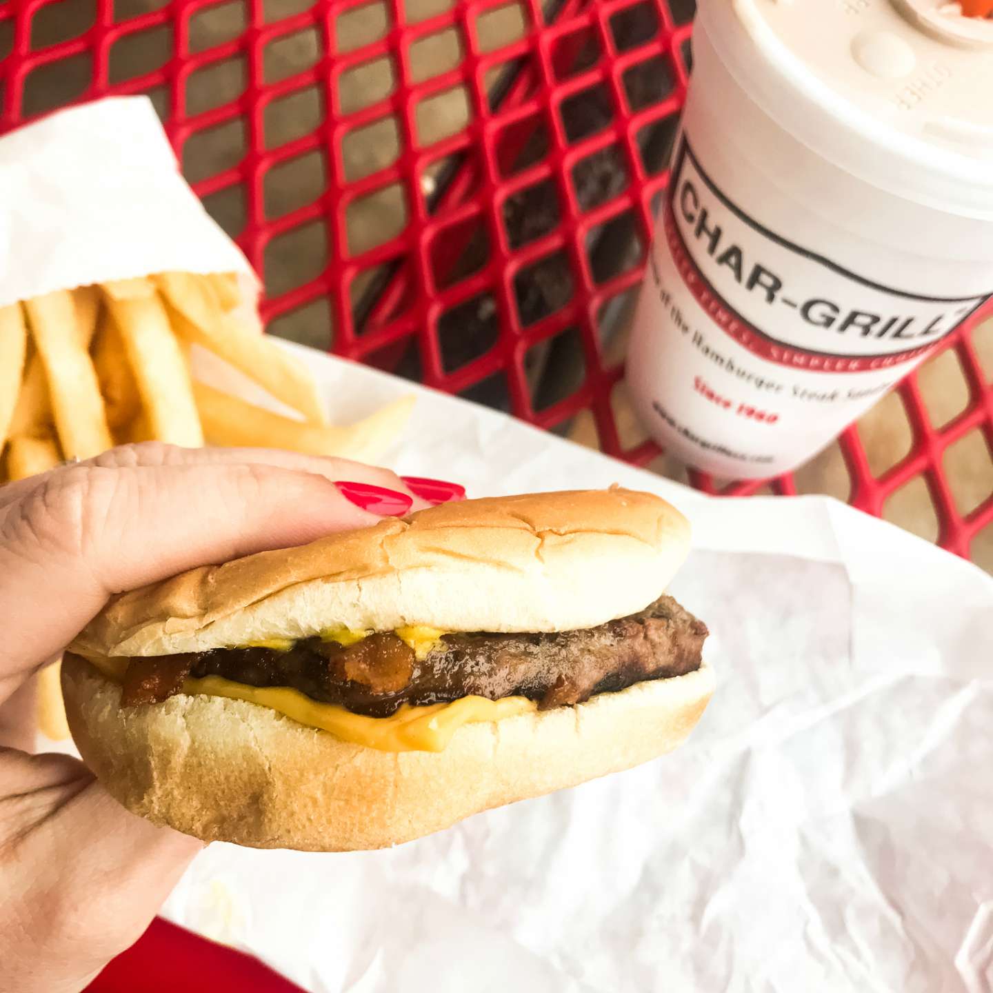 Top 10 most popular posts of 2018 featured by top North Carolina life and style blog, I'm Fixin' To: image of a burger