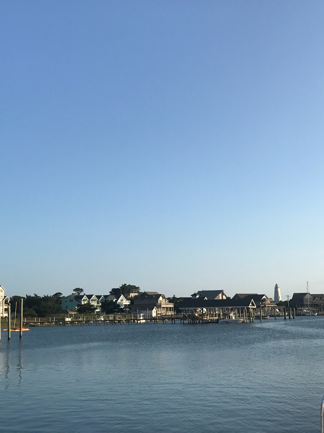 houses near the lake
