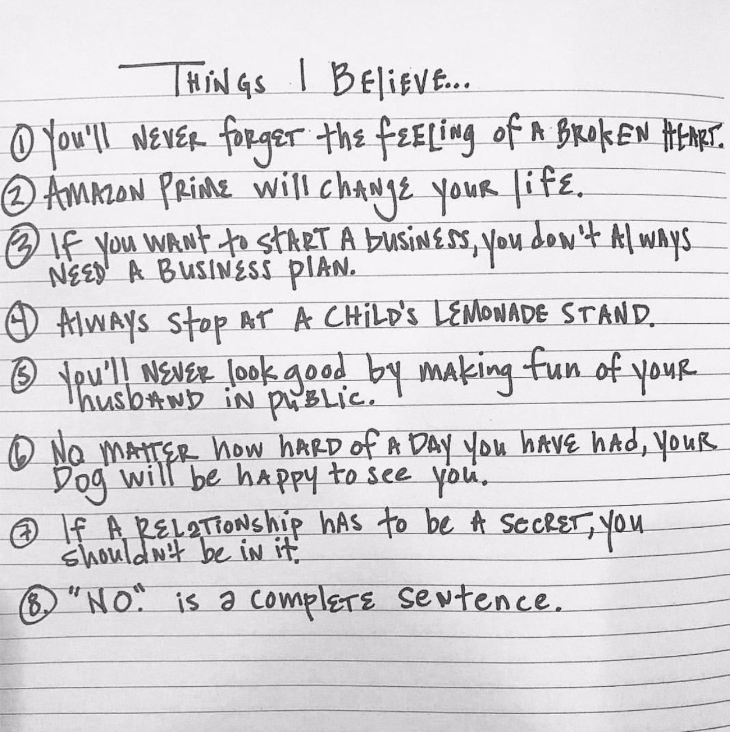 Welcome July + June Instagram Roundup - I'm Fixin' To - @mbg0112 | Welcome July + June Instagram Fashion Roundup by popular North Carolina life and style blog, I'm Fixin' To: image of a piece of paper with life mantras written on it.