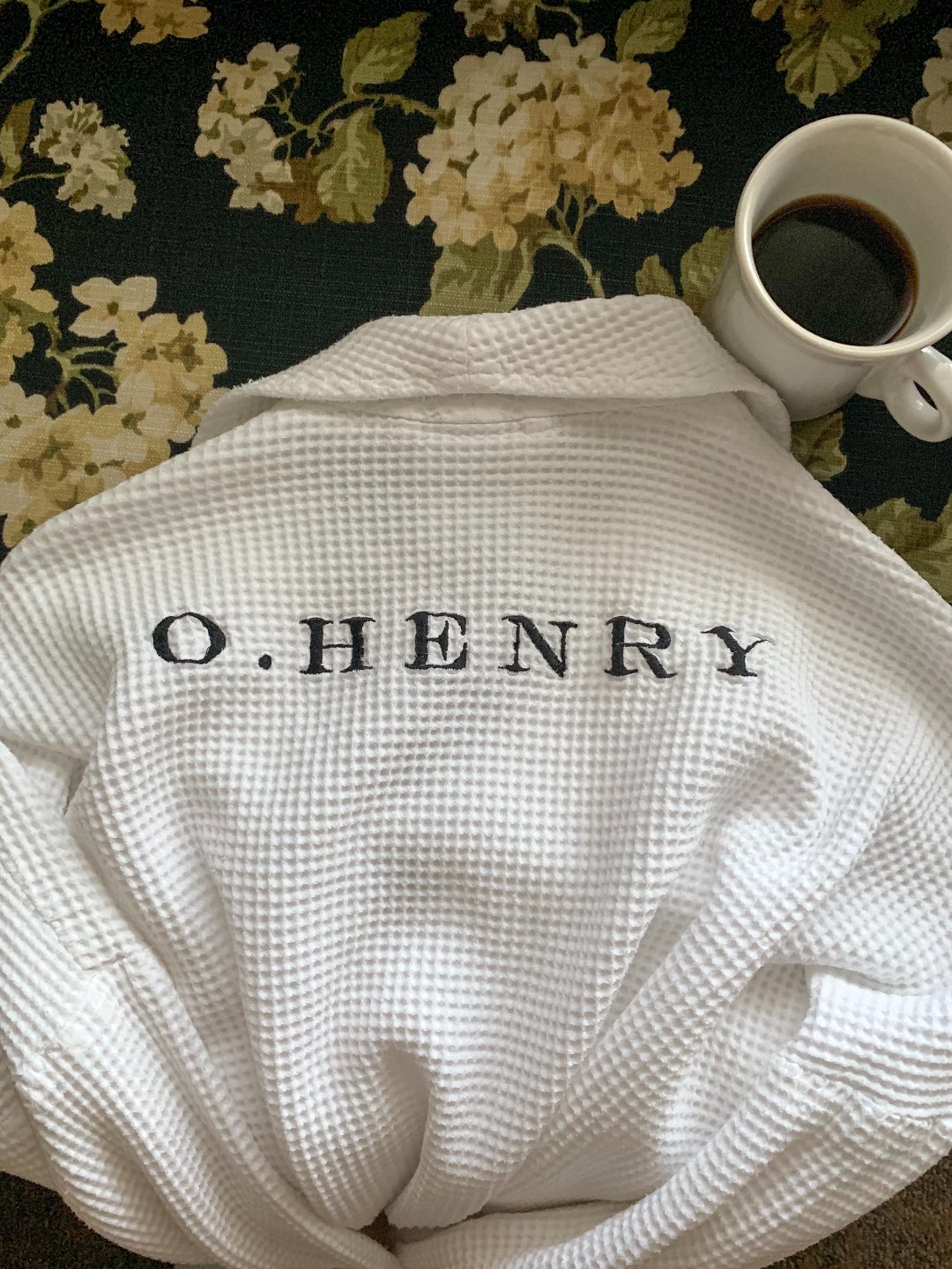bath robe at the O.Henry Hotel In Greensboro