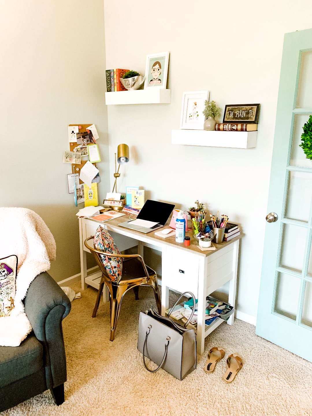 How to Update your Home Office with Home Office Built-Ins featured by top US life and style blog, I'm Fixin' To | How We Updated Our Home Office with Built-Ins: Part 1 - I'm Fixin' To - @mbg0112