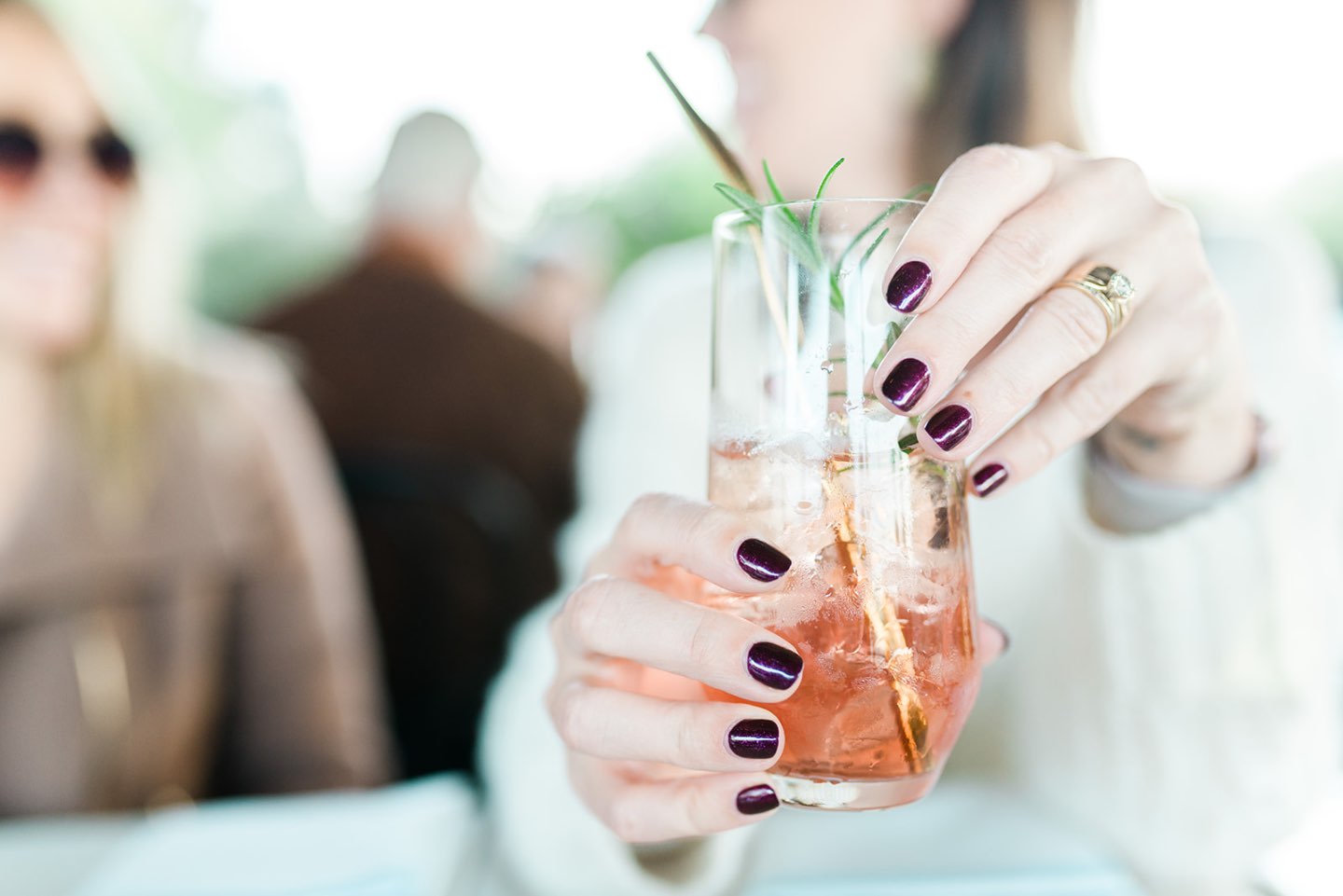 Festive Holiday Nail Ideas Festive Holiday Nail Ideas featured by top US life and style blog, I'm Fixin' To: OPI rich & brazilian