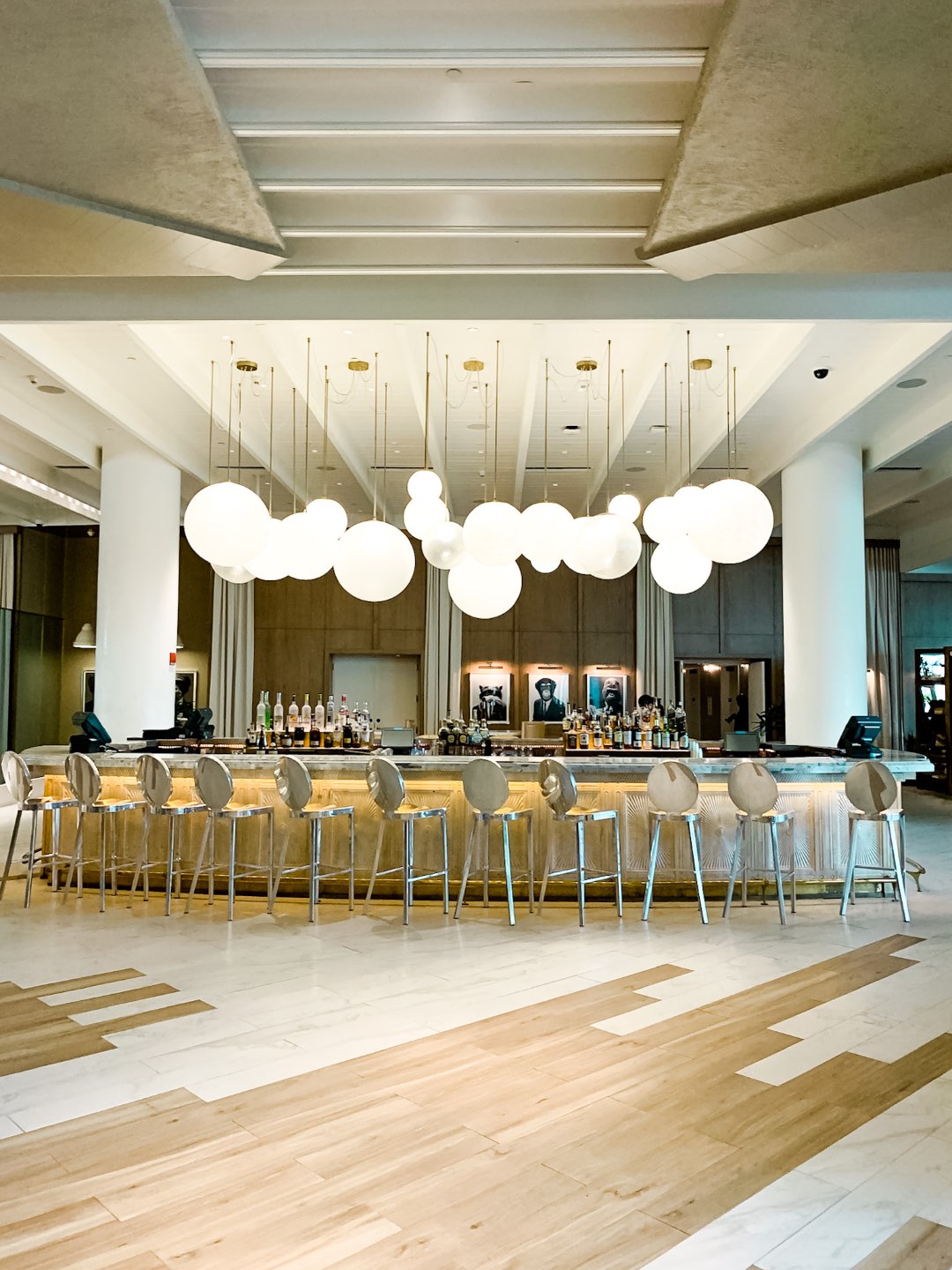 Warming Up in the Bahamas: the Best Things to Do at Baha Mar - I'm Fixin' To - @mbg0112 | Warming Up in the Bahamas: the Best Things to Do in Baha Mar by popular North Carolina travel blog, I'm Fixin' To: image of a bar at Baha Mar. 