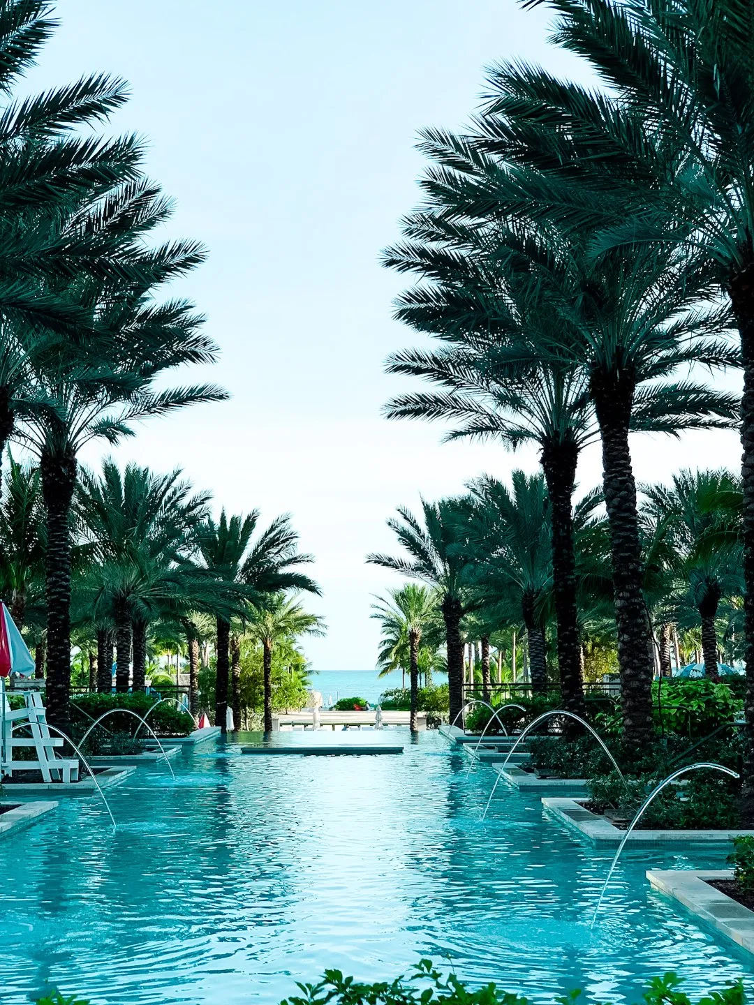 Warming Up in the Bahamas: the Best Things to Do at Baha Mar - I'm Fixin' To - @mbg0112 | Warming Up in the Bahamas: the Best Things to Do in Baha Mar by popular North Carolina travel blog, I'm Fixin' To: image of swimming pool at Baha Mar.