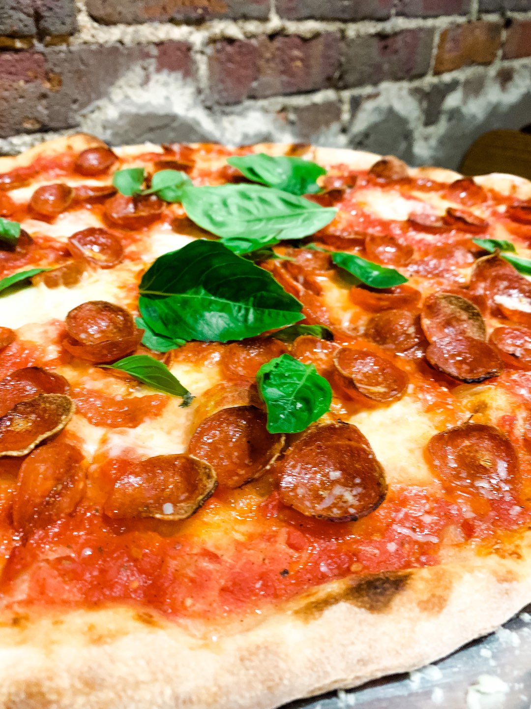 The 5 Best Pizza Places in Raleigh, Ranked - I'm Fixin' To - @mbg0112 | Best Pizza in Raleigh by popular Raleigh lifestyle blog, I'm Fixin' To: image of pizza at Oakwood Pizza Box.