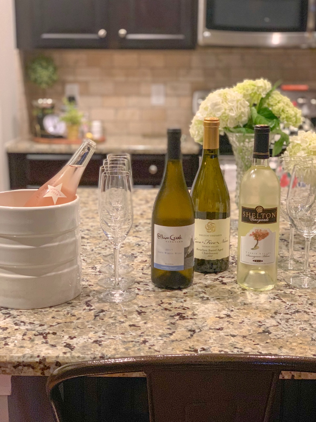 Celebrate North Carolina Wines during NC Wine Month - I'm Fixin' To - @mbg0112 | North Carolina Wine by popular North Carolina blog, I'm Fixin' To: image of various North Carolina wines. 