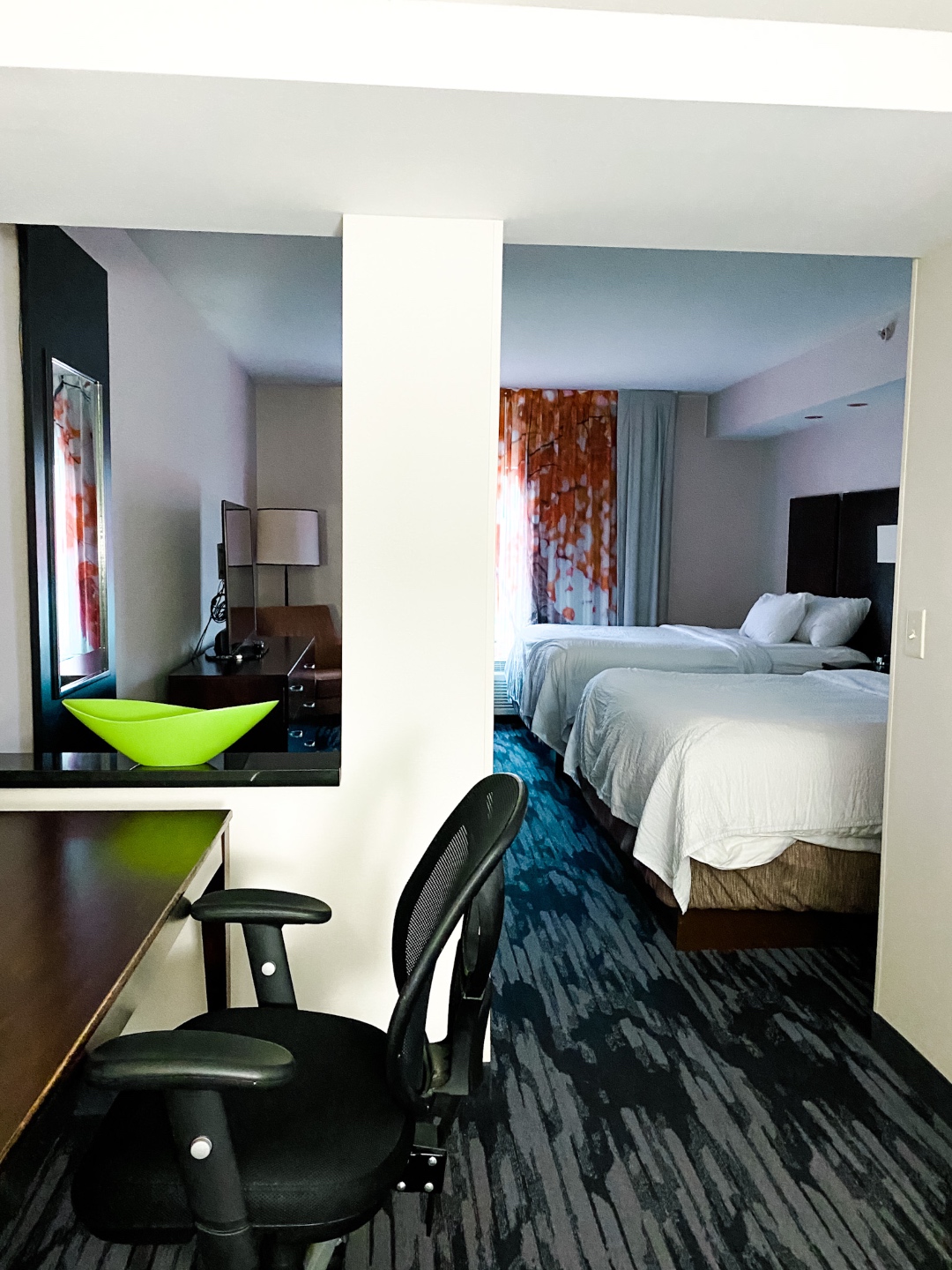 Western NC Wineries: 6 Wineries to Visit During your Next Girls' Weekend - I'm Fixin' To - @mbg0112 |Western NC Wineries by popular NC blog, I'm Fixin' To: image of Fairfield Inn and Suites. 
