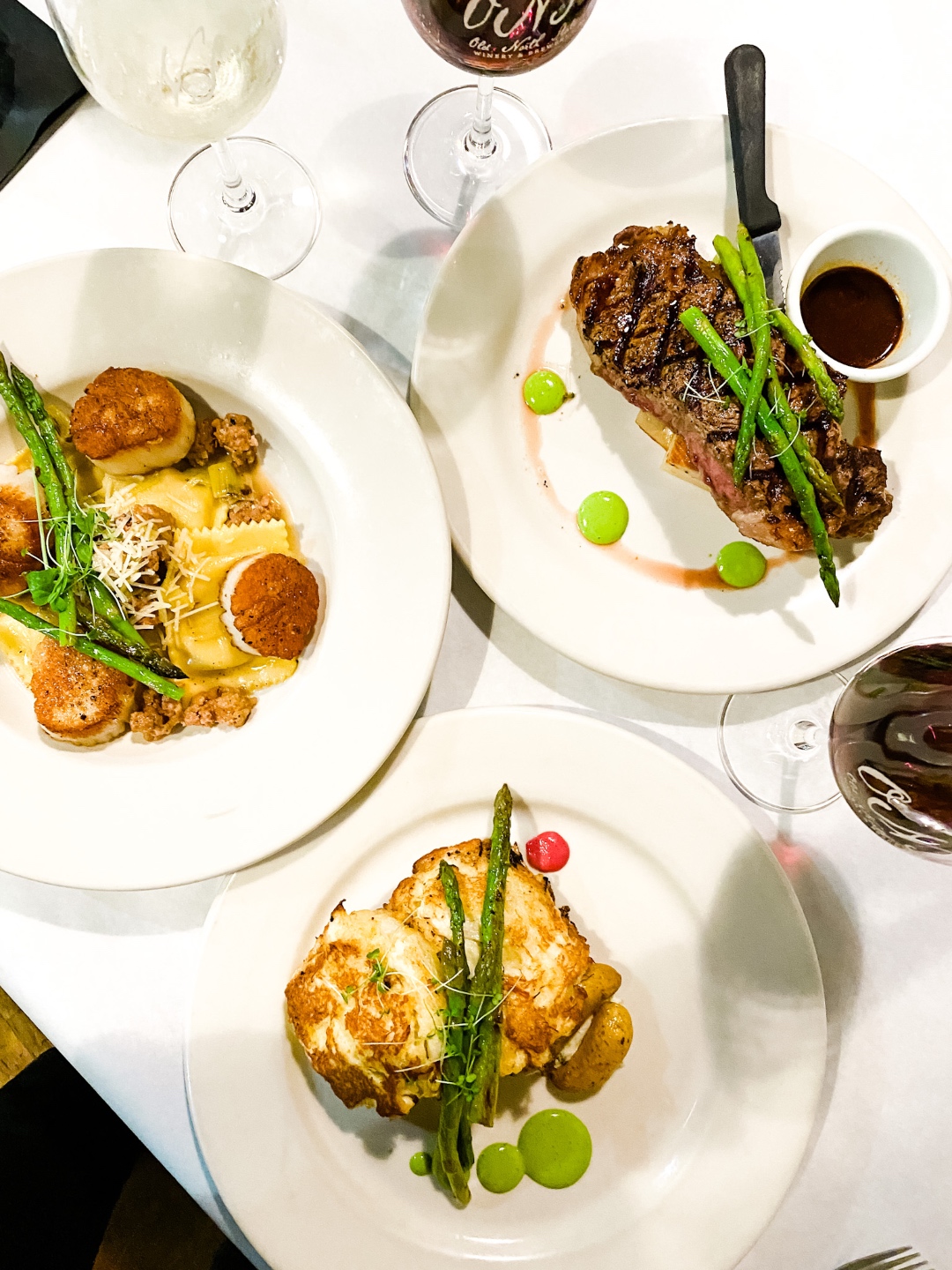 Western NC Wineries: 6 Wineries to Visit During your Next Girls' Weekend - I'm Fixin' To - @mbg0112 |Western NC Wineries by popular NC blog, I'm Fixin' To: image of food at The Restaurant at Old North State Winery. 