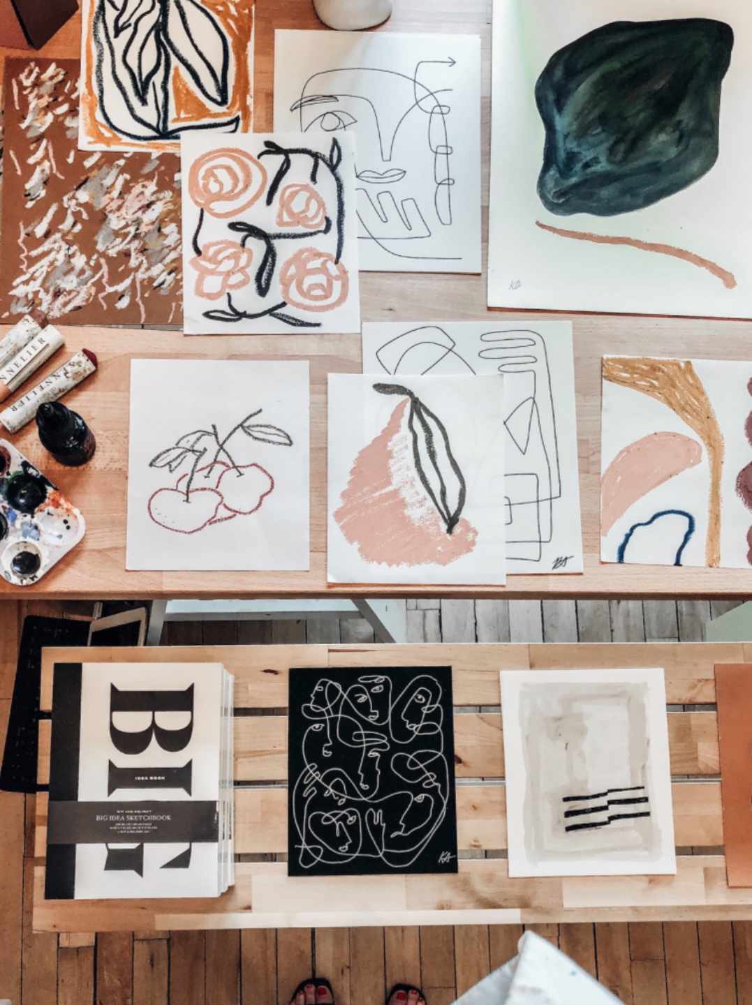 What's Inspiring Me Lately - I'm Fixin' To - @imfixintoblog |What Inspires Me by popular NC lifestyle blog, I'm Fixin' To: image of modern art prints.