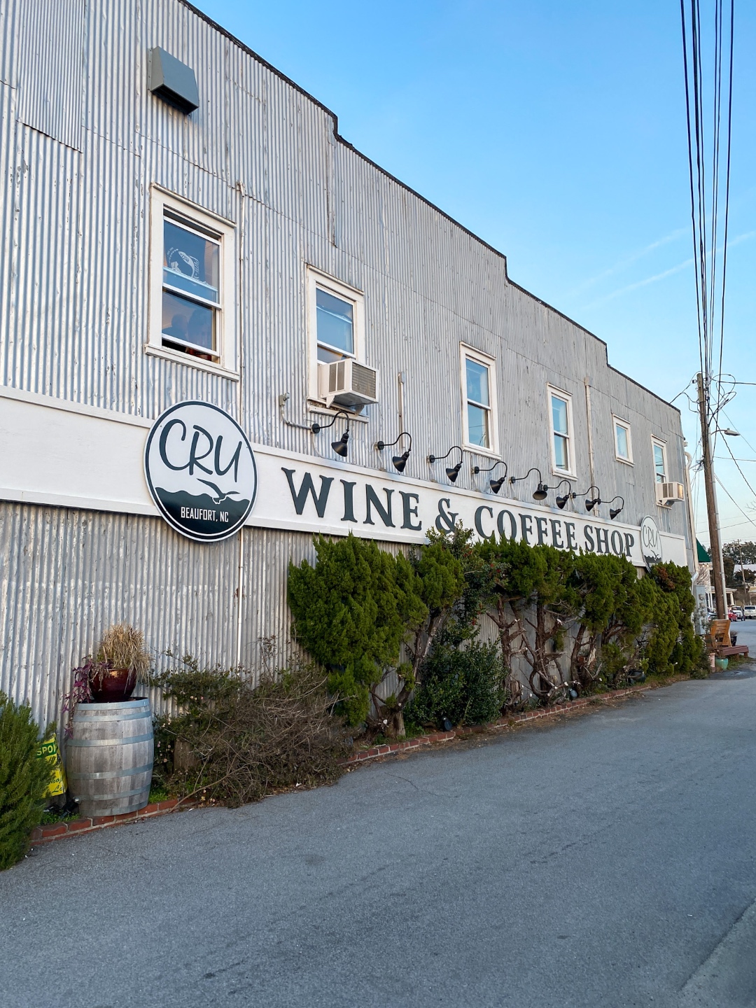 Weekend Travel: The Best Things to Do in Beaufort NC in 48 Hours - I'm Fixin' To - @imfixintoblog |Things to Do in Beaufort NC by popular NC travel blog, I'm Fixin' To: image of Beaufort wine and coffee co. 