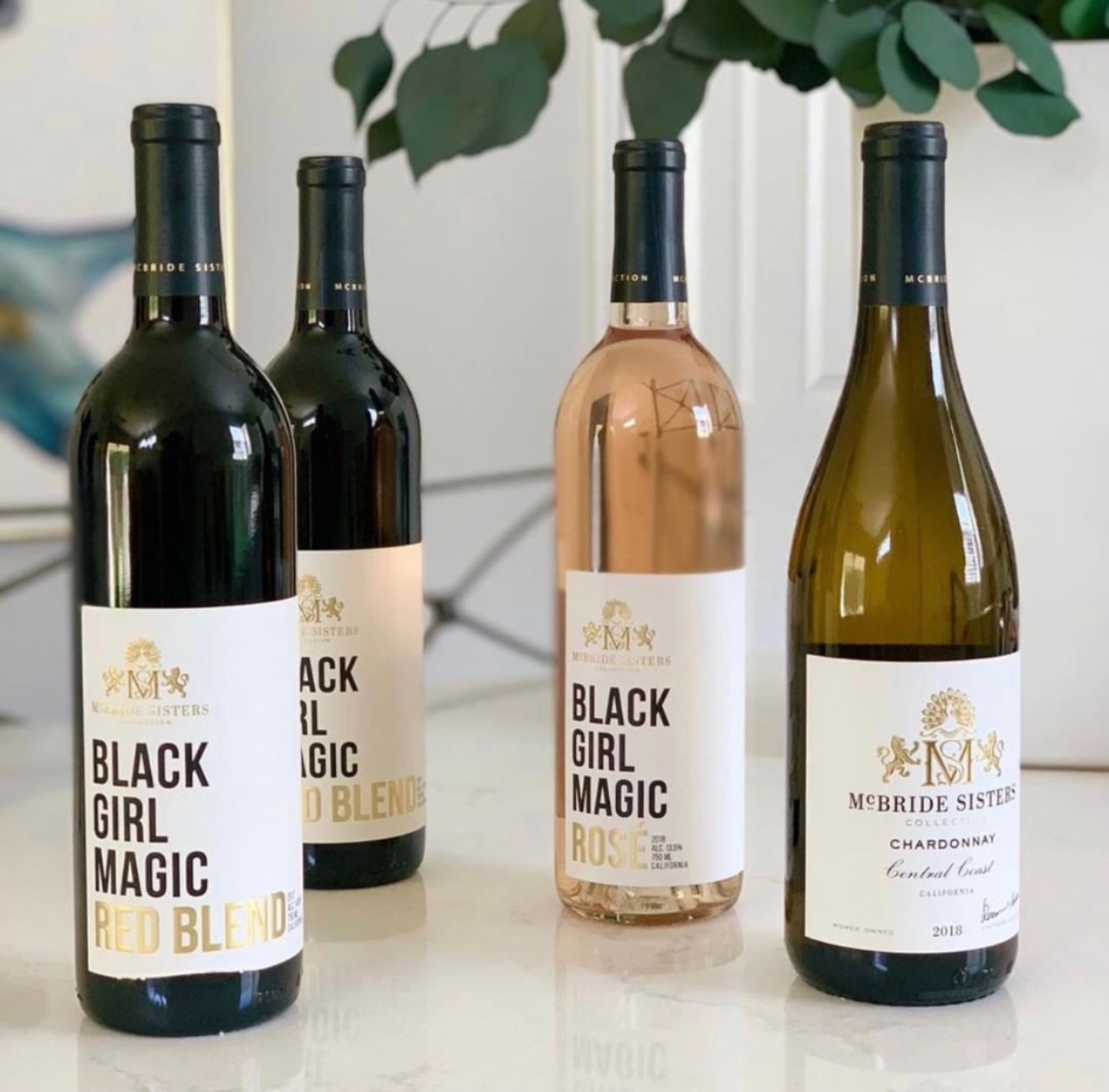 Women Owned Businesses by popular NC lifestyle blog, I'm Fixin' To: image of Black Girl Magic wine. 