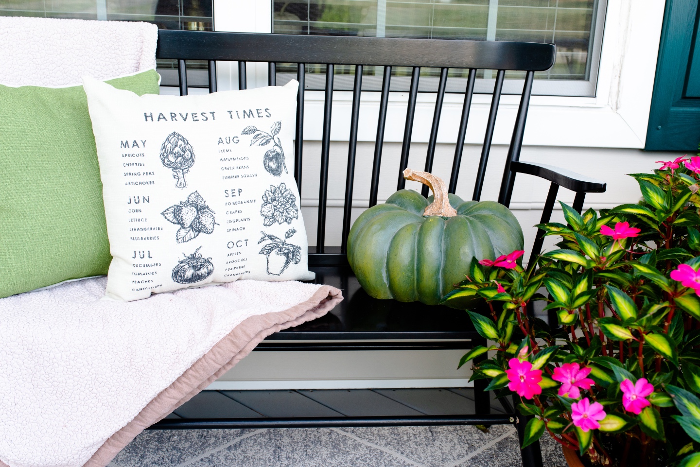Fall Front Porch Decor with Fairview Garden Center featured by top Raleigh blogger, I'm Fixin' To