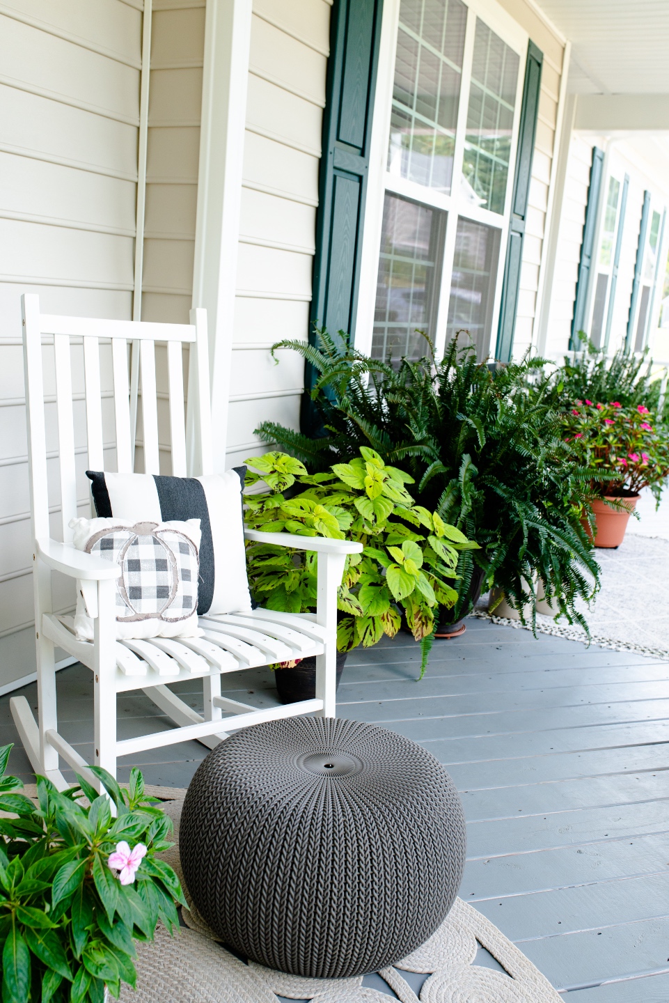 Fall Front Porch Decor with Fairview Garden Center featured by top Raleigh blogger, I'm Fixin' To
