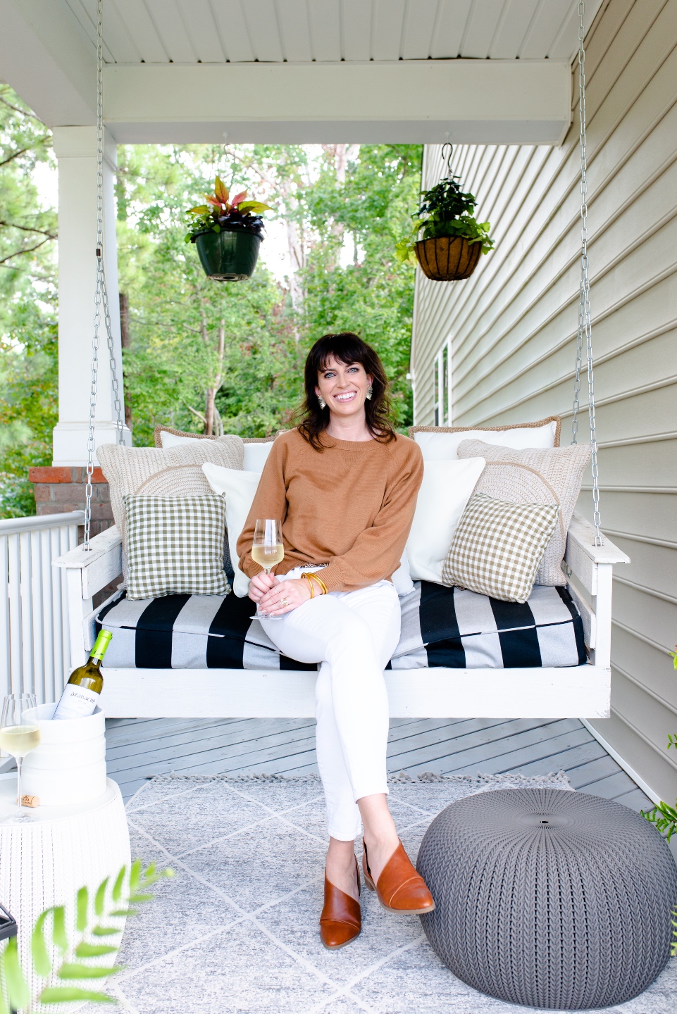 Fall Front Porch Decor with Fairview Garden Center featured by top Raleigh blogger, I'm Fixin' To
