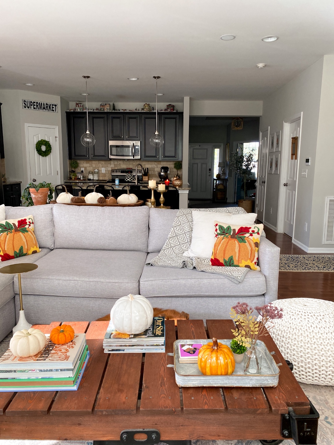 Fall Home Tour 2021 featured by top NC lifestyle blogger, I'm Fixin' To