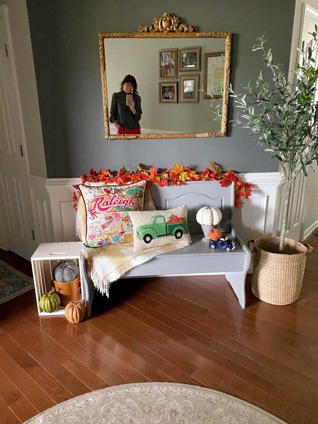Fall Home Tour 2021 featured by top NC lifestyle blogger, I'm Fixin' To