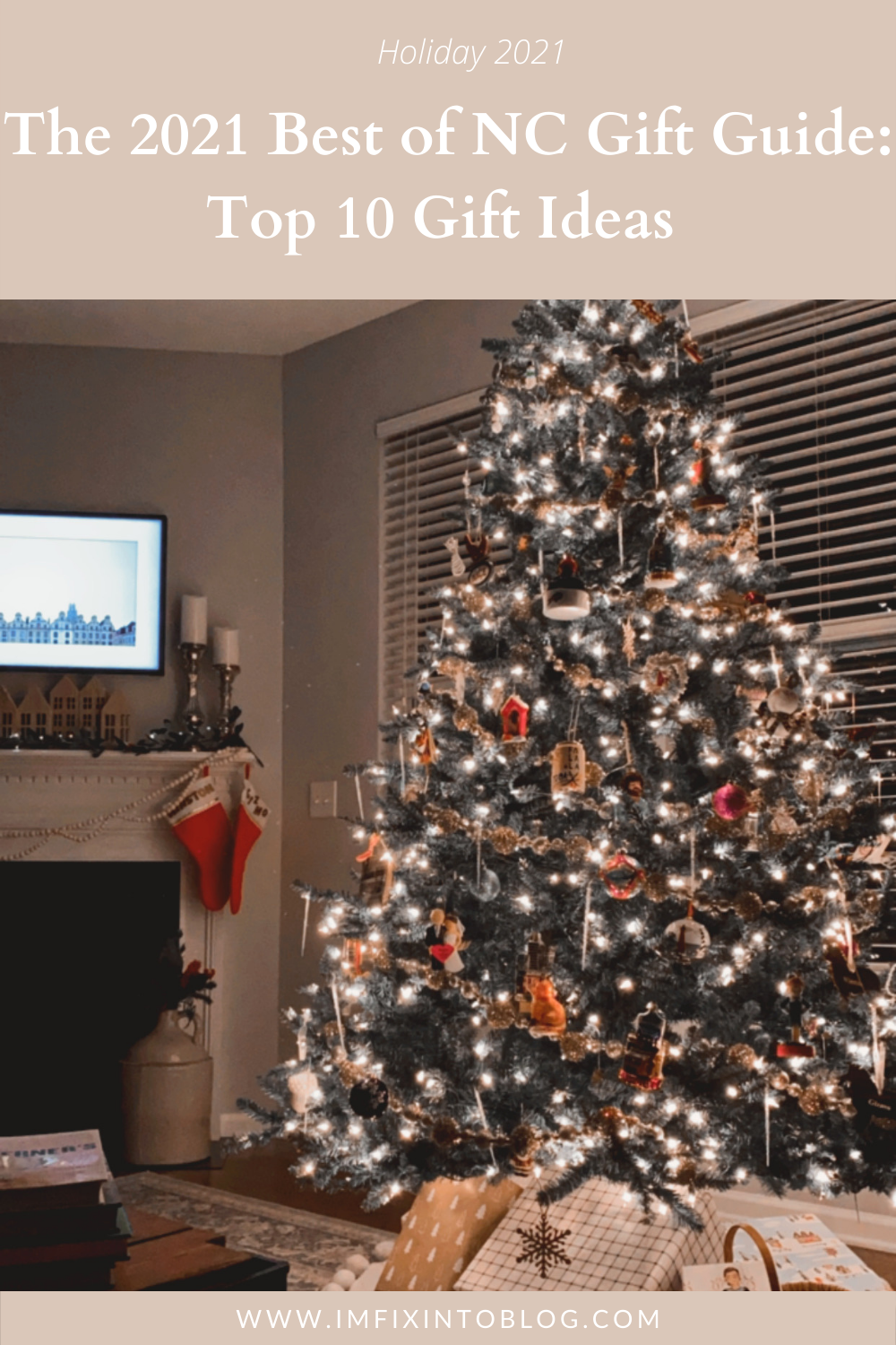 Top 10 NC Gift Ideas, a 2021 gift guide featured by top NC blogger, I'm Fixin' To