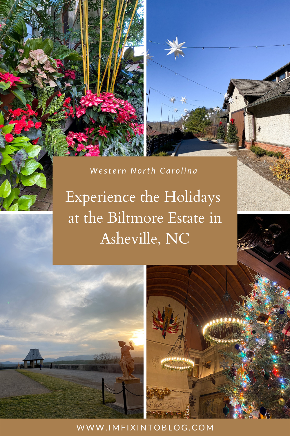 Holidays at the Biltmore Estate, a guide featured by top NC blogger, I'm Fixin' To