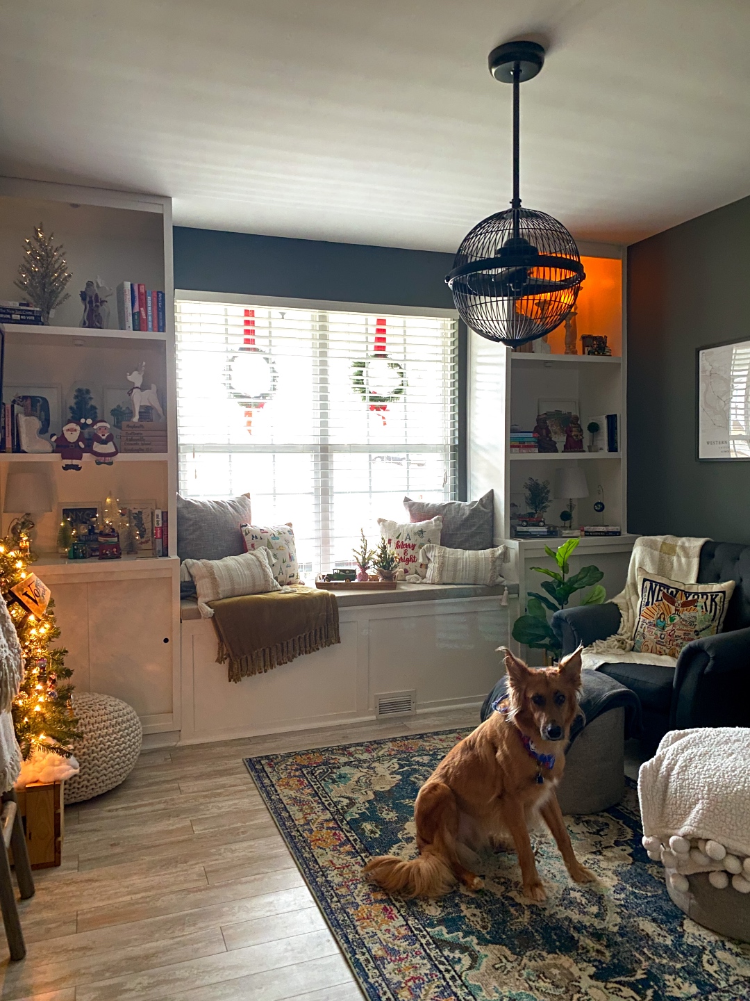 Holiday Home Tour 2021 by top NC lifestyle blogger, I'm Fixin' To