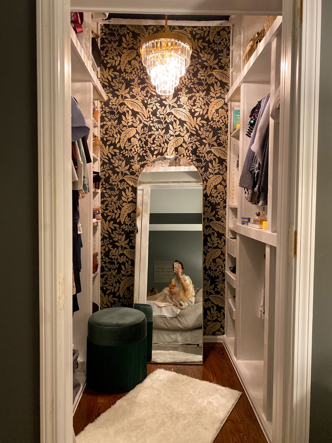 DIY Closet Project featured by top NC lifestyle blogger, I'm Fixin' To
